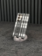 Black & White Check Case