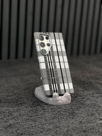 Black & White Check Case