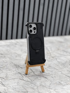 Leather Metal Magsafe