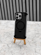 Leather Metal Magsafe
