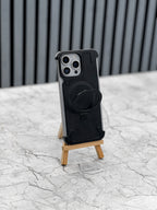 Leather Metal Magsafe
