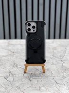Leather Metal Magsafe