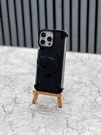 Leather Metal Magsafe